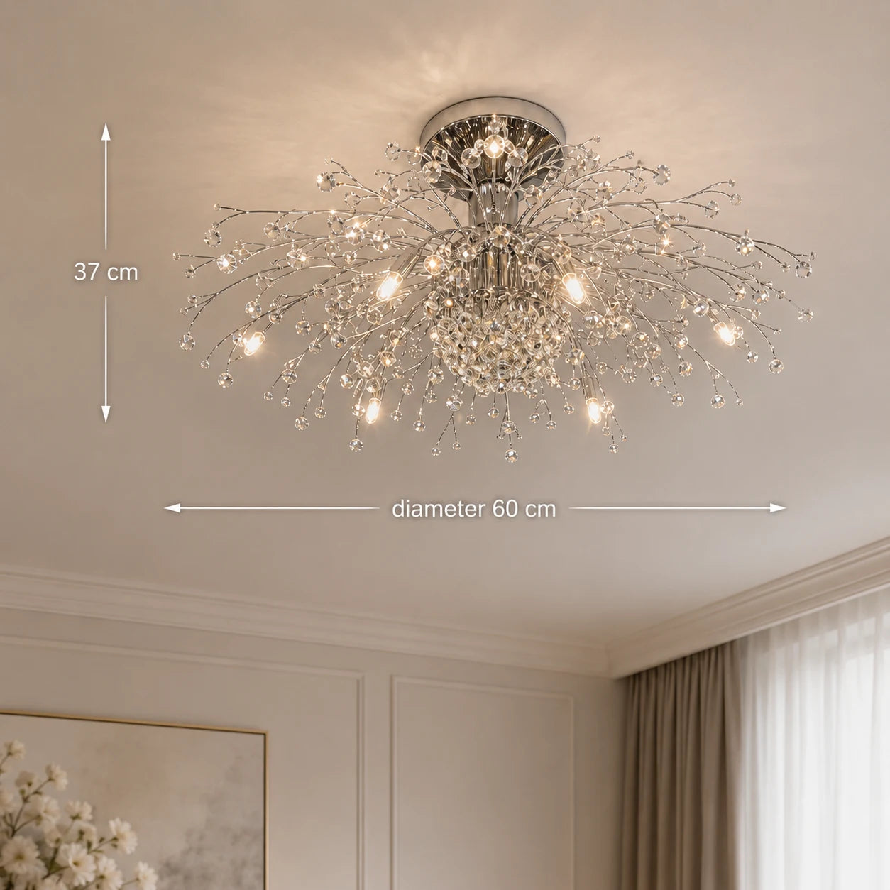 Candelabru Cristal RONDO Vivace, 6x G9, Diametru 50 cm, Argintiu Lucios - 01_CM311-500CH.png
