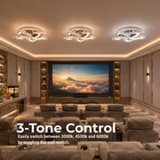 Lustra LED cu telecomanda si cristal Alejandro RGB 88W, 5 Flori, lumina Rece/Calda/Neutra, Dimabila, Crom Lucios - 01_LT071-5.png