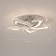 Lustra LED cu telecomanda si cristal Alejandro RGB 88W, 5 Flori, lumina Rece/Calda/Neutra, Dimabila, Crom Lucios - 02_LT071-5.png