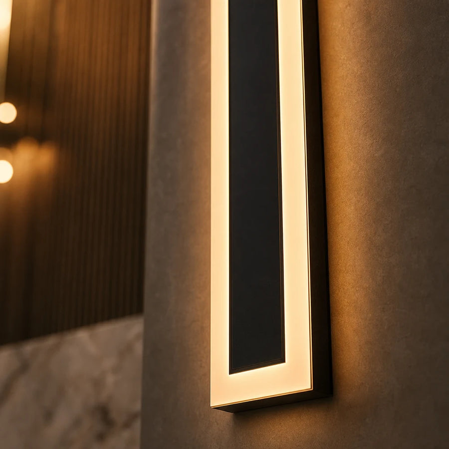 Aplica LED de Exterior Mack, Lungime 90cm, 10W, IP65, Metal, Liniar, Negru - 03_AX200-900BK.png