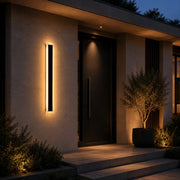 Aplica LED de Exterior Mack, Lungime 30cm, 4W, IP65, Metal, Liniar, Negru - 04_AX200-300BK.png