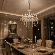 Candelabru SANSSOUCI 6xE14 Cristal si Metal – Design Clasic, Alb Argintiu - 06_CC220-6WH.png