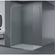 Paravan duș Walk-In 90x195 cm, sticlă securizată 8 mm, satin, profil metalic rezistent Dus Walk-in Default Title Alessandro Design