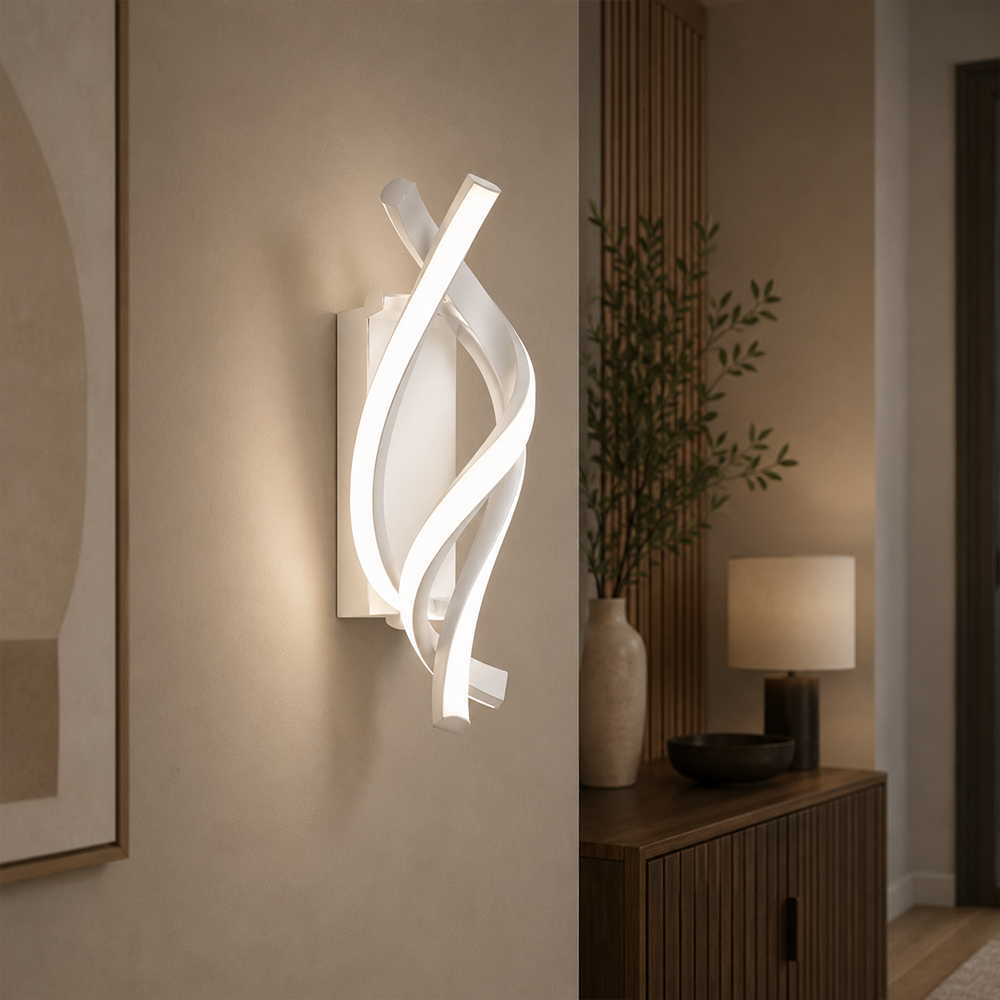 Aplica LED Reid 13W, Lumina Rece/Calda/Neutra, Alb Aplice de Interior Default Title Alessandro Design
