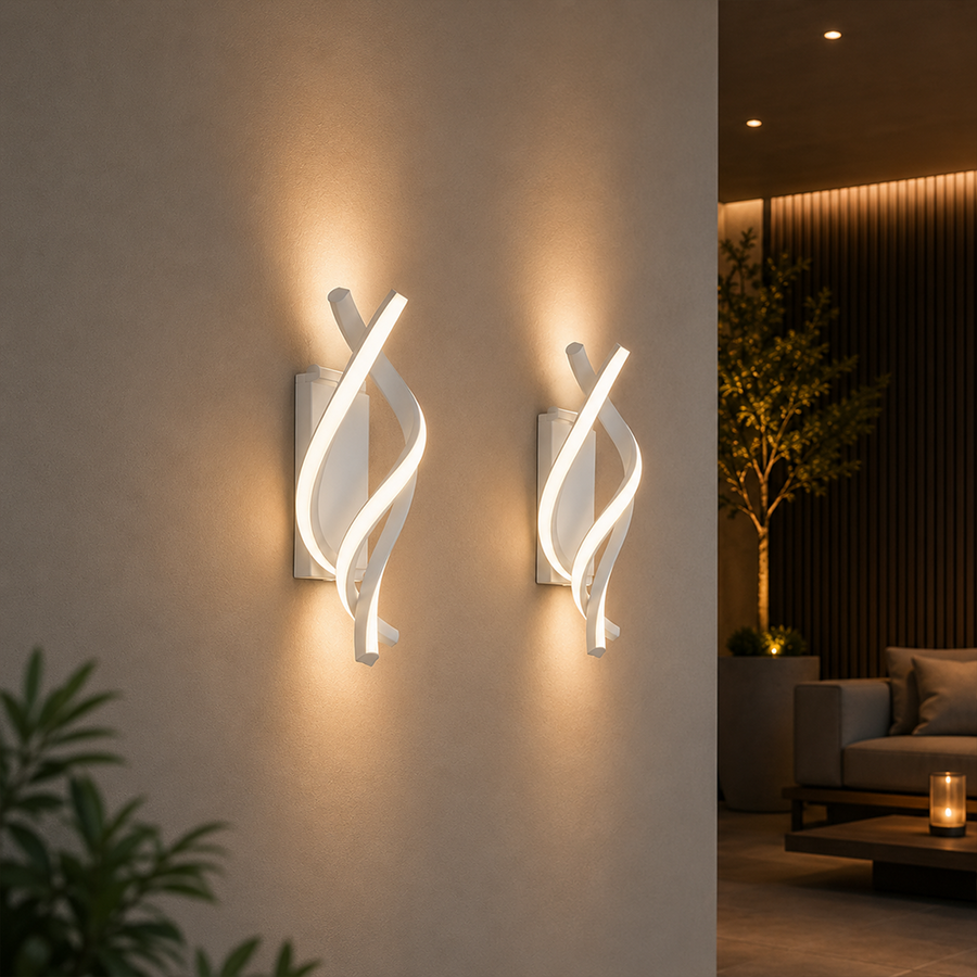 Aplica LED Reid 13W, Lumina Rece/Calda/Neutra, Alb Aplice de Interior Default Title Alessandro Design