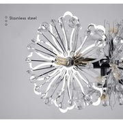 Candelabru Cristal PETERHOF Petito, 13xG4, Diametru 52 cm, Negru Candelabre Moderne Default Title Alessandro Design