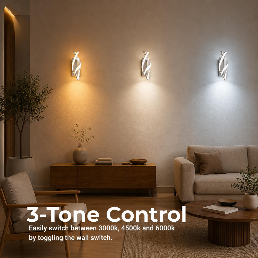 Aplica LED Reid 13W, Lumina Rece/Calda/Neutra, Alb Aplice de Interior Default Title Alessandro Design