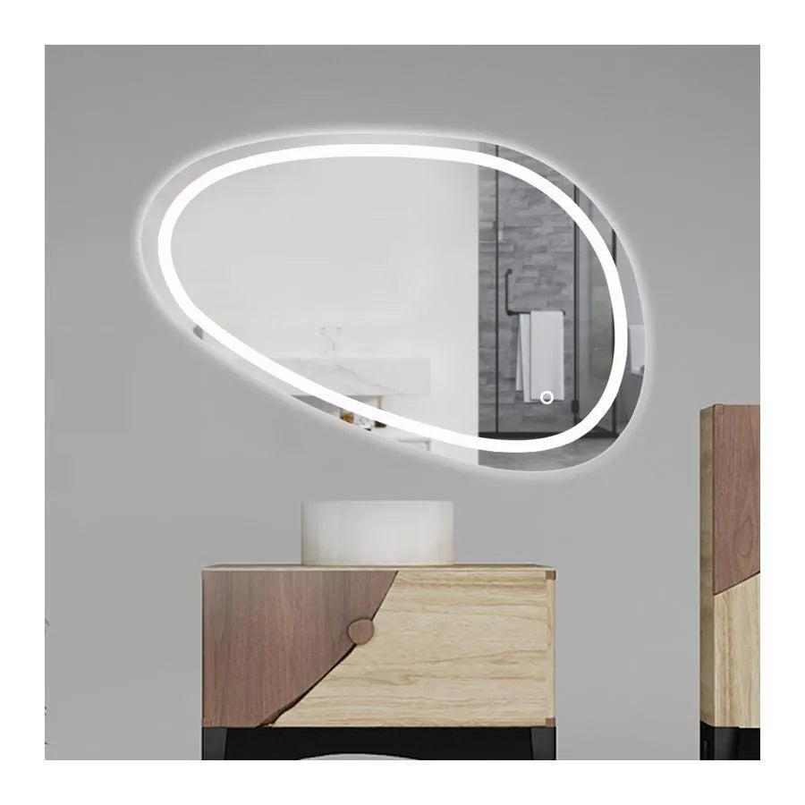 Oglinda LED , 80x45cm, Disegno Touch Marcello, Sistem Dezaburire, Dimabila Oglinzi Korman E Default Title Alessandro Design