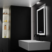 Oglinda LED Rectangulara, 60x80cm, Venezia Senzor MotionGlow Marcello, Sistem Dezaburire, Ceas & Termometru, Dimabila, Lumina Calda Neutra Rece 3000K/4000K/6000K Oglinzi Marcello Default Title Alessandro Design
