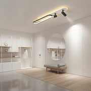Lustra LED cu Proiector Reglabil FISSO Camilla 70W, lumina Rece/Calda/Neutra, Negru Lustre LED Default Title Alessandro Design