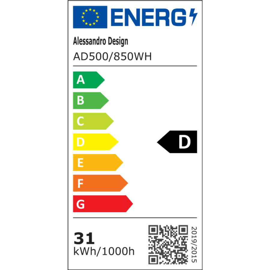 Aplica LED, Pena Decorativa 85CM 31W Lumina Rece/Calda/Neutra Alb Auriu Aplice de Interior Default Title Alessandro Design