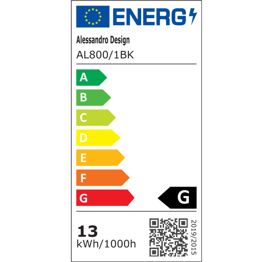 Aplica LED 13W Negru BETTY , Lumina Calda/Neutra/Rece Aplice de Interior Default Title Alessandro Design