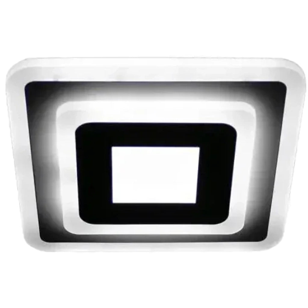 Lustra LED MORNIKA 14W, Diametru 25cm, Patrata, lumina Neutra, Alb Lustra LED Default Title Alessandro Design