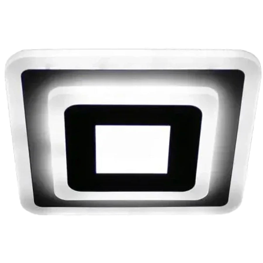 Lustra LED MORNIKA 14W, Diametru 25cm, Patrata, lumina Neutra, Alb Lustra LED Default Title Alessandro Design