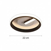 Lustra LED VICTORIA 19W, Rotunda, lumina Rece/Calda/Neutra, Negru, Alb Lustre LED Aplicate Default Title Alessandro Design