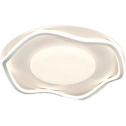 Lustra LED cu telecomanda MODERNO 77W, 2 Cercuri, lumina Rece/Calda/Neutra, Dimabila, Alb Lustre LED cu Telecomanda Default Title Alessandro Design