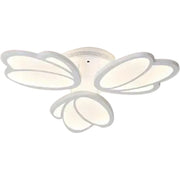 Lustra LED cu telecomanda TULIP 45W, 3 Petale, lumina Rece/Calda/Neutra, Dimabila, Alb Lustre LED cu Telecomanda Default Title Alessandro Design