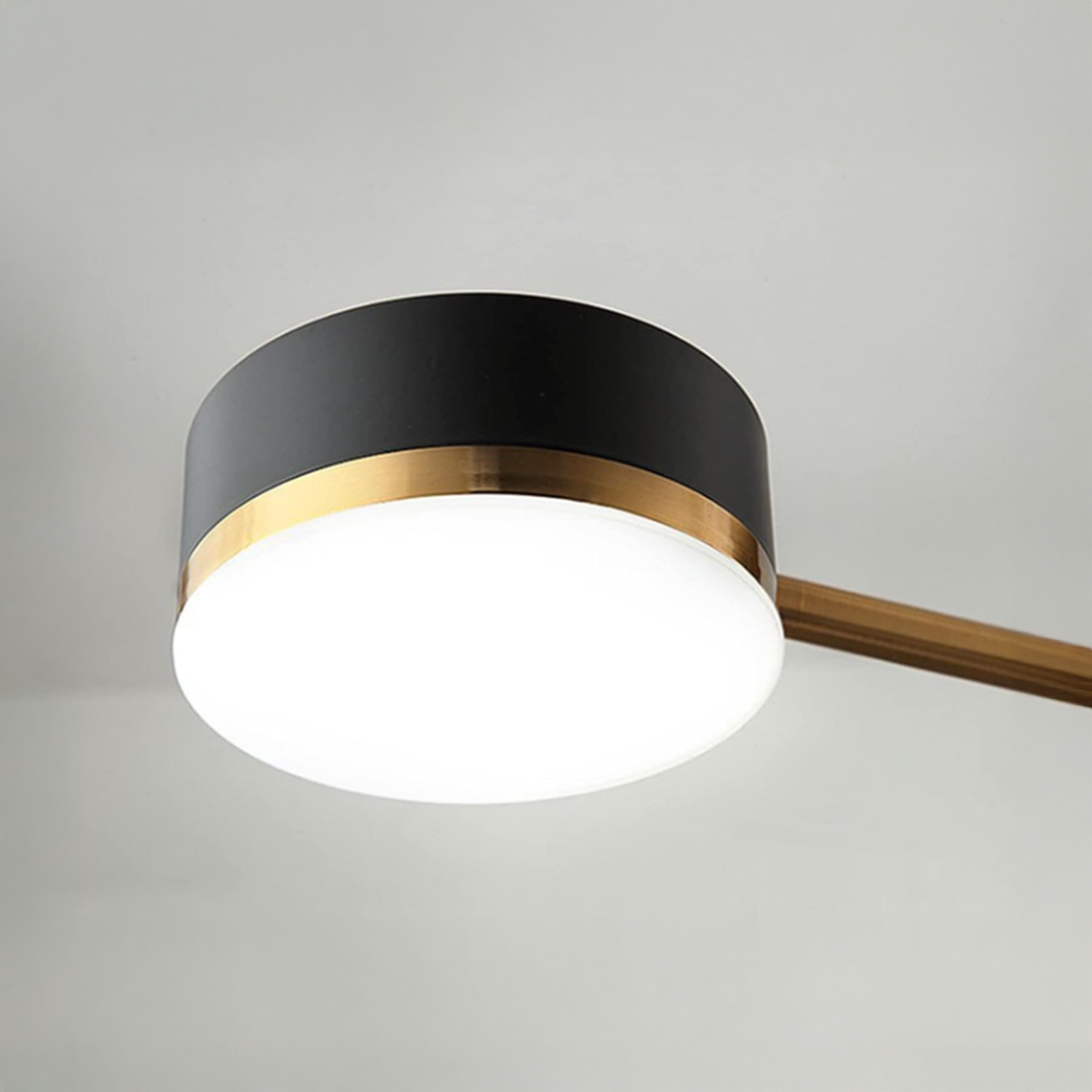 Lustra LED Palius 48W Negru, 4 Brate Default Title Alessandro Design