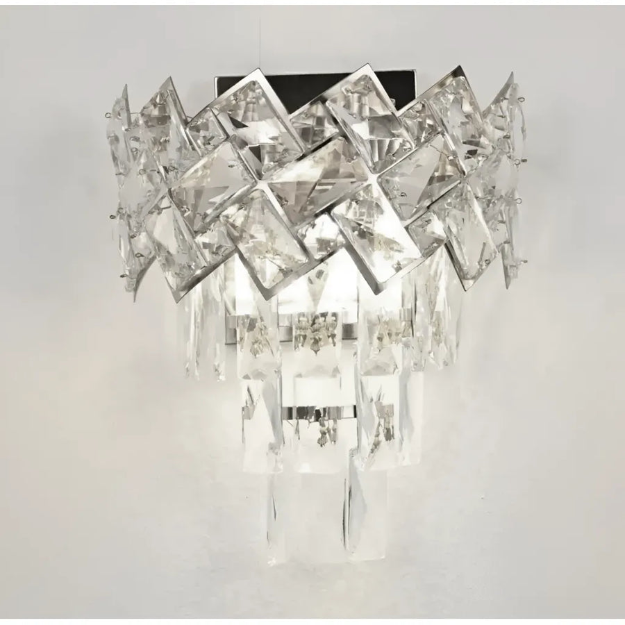 Aplica Cristal WINDSOR, 2x E14, Crom Lucios Aplice de Interior Default Title Alessandro Design