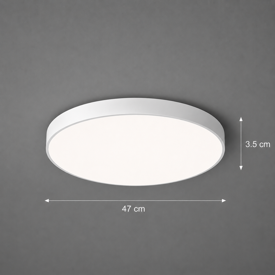 Plafoniera LED SOLIS 47cm 69W Lumina Rece Alb