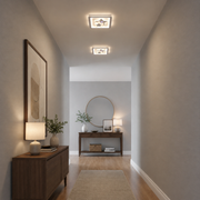 Lustra LED KATHLEEN RGB 25W, lumina Calda/Neutra, Alb