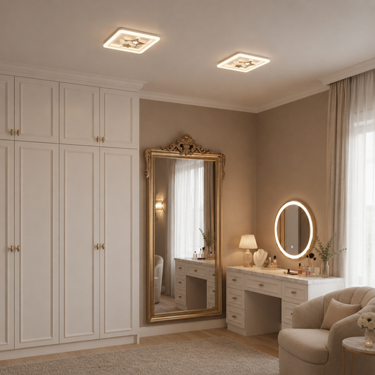 Lustra LED KATHLEEN RGB 25W, lumina Calda/Neutra, Alb