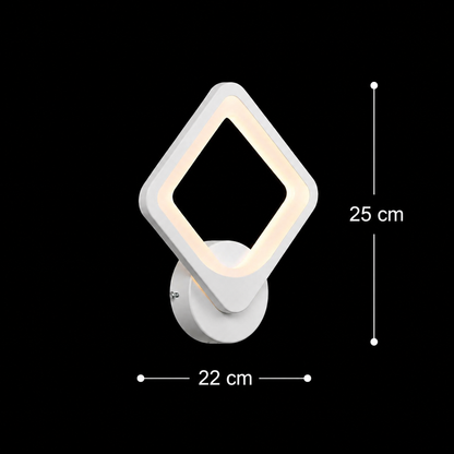 Aplica LED Akila, 15W, Alb, Lumina Rece/Calda/Neutra