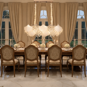 Candelabru Cristal LUXE Supremo, 11xE14, Dimensiuni 83x33 cm, Inaltime 28cm, Auriu Lucios, Inaltime Reglabila, Design Elegant Candelabre Cristal Default Title Alessandro Design
