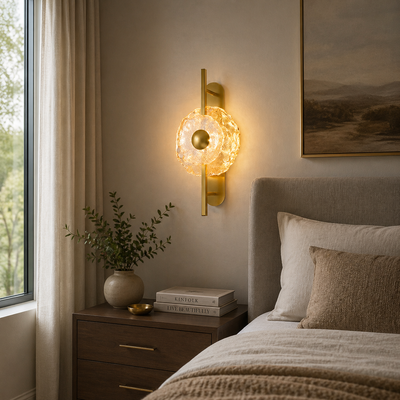 Aplica LED LUMA Decorativa  Lumina Rece/Neutra/Calda Auriu