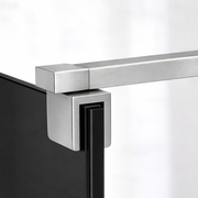 Paravan duș Walk-In 120x195 cm, sticlă securizată 8 mm, gri, profil metalic rezistent Dus Walk-in Default Title Alessandro Design