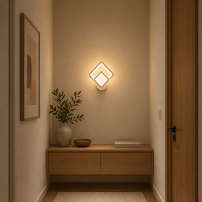 Aplica LED Shani, 23W, Alb, Lumina Rece/Calda/Neutra