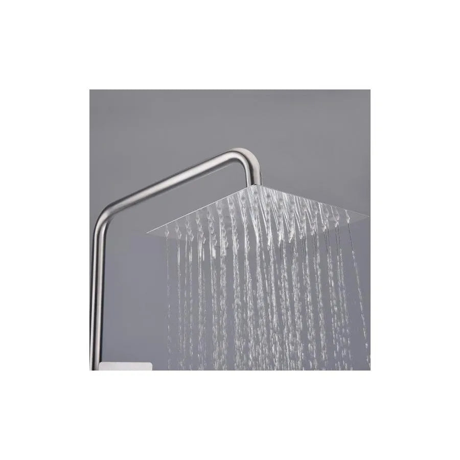 Baterie Dus, Alama Sanitara, Cromat Baterii & Coloane de Duș Default Title Alessandro Design