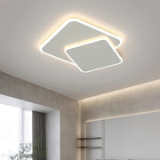 Lustra LED cu telecomanda FUTURA LUMINA 66W, 2 Patrate, lumina Rece/Calda/Neutra, Dimabila, Alb Lustre LED cu Telecomanda Default Title Alessandro Design