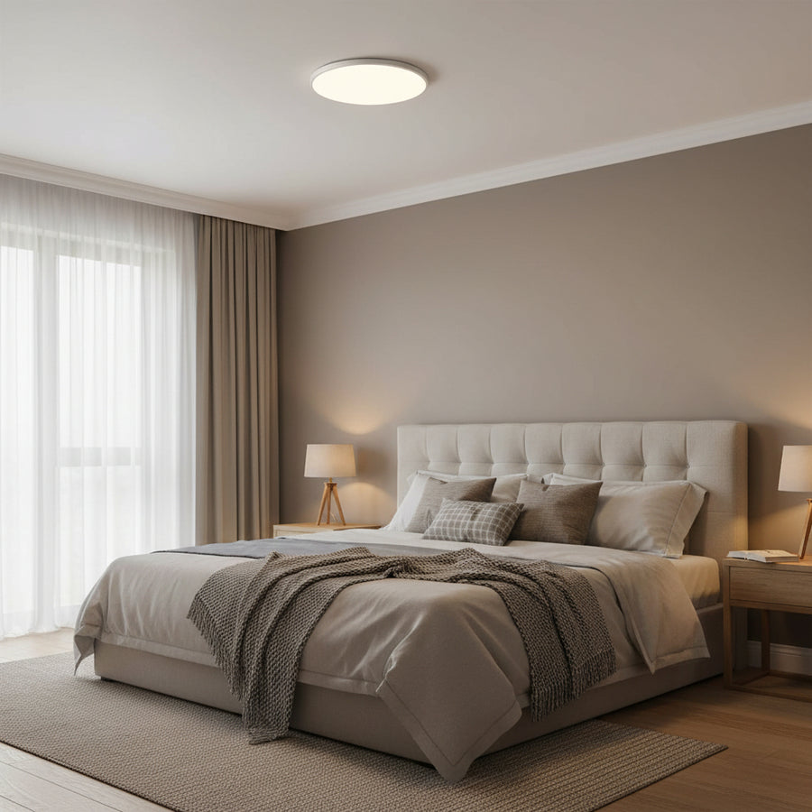 Plafoniera LED SOLIS 47cm 69W Lumina Rece Alb