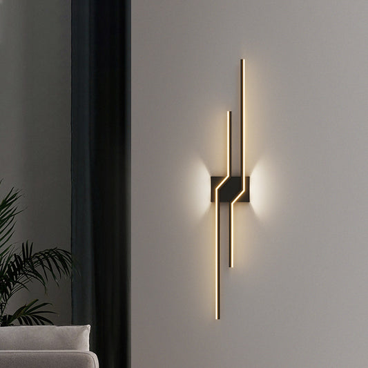 Aplica LED AL100BK 60W Negru Aplice de Interior Default Title Alessandro Design
