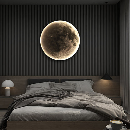 Aplica LED, Decorativa, Luna 83W Diametru 120CM Lumina Rece/Neutra/Calda Black Lustre LED Aplicate Default Title Alessandro Design
