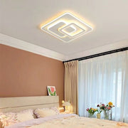Lustra LED cu telecomanda NOLUX 34W, Patrata, lumina Rece/Calda/Neutra, Dimabila, Alb Lustre LED cu Telecomanda Default Title Alessandro Design