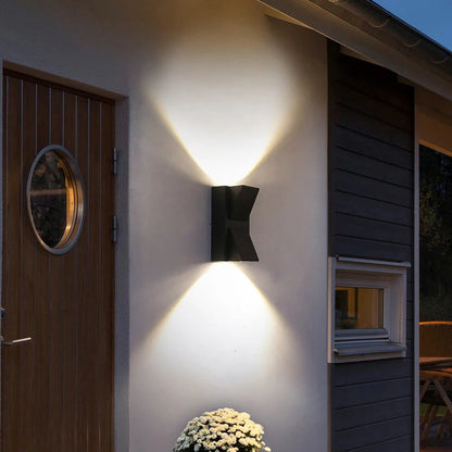 Aplica LED Scarlat Exterior, 6W, Negru, Metal, IP65, 3000K Aplice de Exterior Default Title Alessandro Design