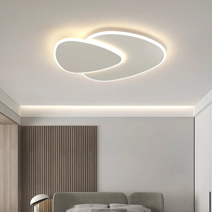 Lustra LED cu telecomanda FUTURA LUMINA 66W, Ovala, lumina Rece/Calda/Neutra, Dimabila, Alb Lustre LED cu Telecomanda Default Title Alessandro Design