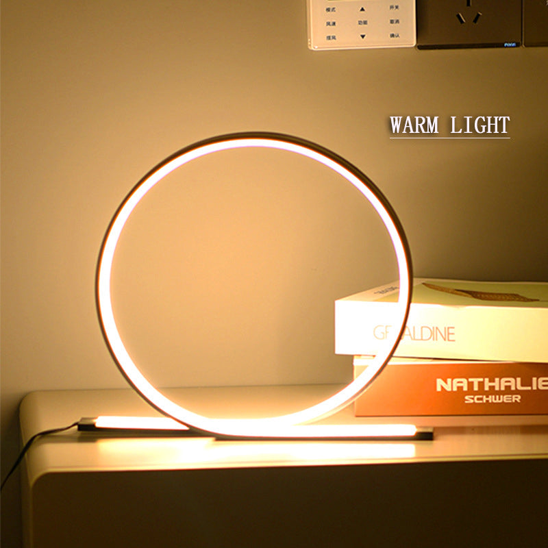 Veioza LED 21W, Lumina Rece/Calda/Neutra, Metal si Acril, Negru Veioze & Lampadare Default Title Alessandro Design