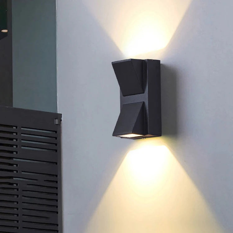 Aplica LED Scarlat Exterior, 6W, Negru, Metal, IP65, 3000K Aplice de Exterior Default Title Alessandro Design