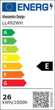 Lustra LED MODERNA 26W, Diametru 20cm, Rotunda, lumina Rece/Calda/Neutra, Alb Lustre LED Default Title Alessandro Design
