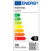 Lustra LED HEATH STEA, 35W, Diametru 20cm, lumina Neutra, Alb Lustre LED Aplicate Default Title Alessandro Design