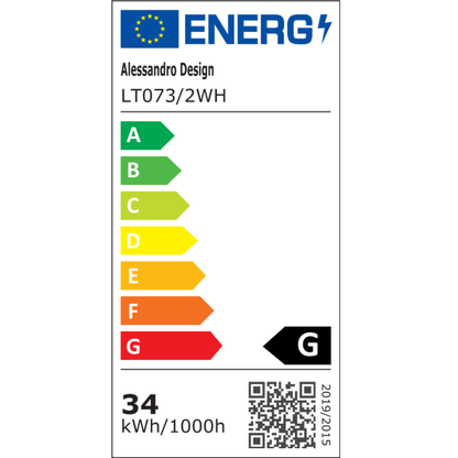 Lustra LED cu telecomanda si cristal NOVA ROTONDA 34W, 2 Cercuri, lumina Rece/Calda/Neutra, Alb Lustre LED Cristal Default Title Alessandro Design