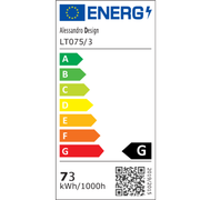 Lustra LED cu telecomanda si cristal NOVA ROTONDA RGB 73W, 3 Cercuri, lumina Rece/Calda/Neutra, Dimabila, Crom Lucios Lustre LED & Cristale Default Title Alessandro Design