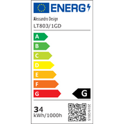 Lustra LED Suspendata, ANINA, 34W, 1 Cerc, Diametru 50cm, Lumina Rece/Calda/Neutra 3000K/4000K/6000K, Dimabila, Auriu Lucios Alb, Inaltime Reglabila, Metal si Acril Lustre LED cu Telecomanda Default Title Alessandro Design