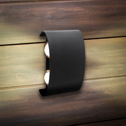 Aplica LED de Exterior si Interior, 4 Surse x 1W, IP65, ABS, Negru, 3000K Aplice de Exterior Default Title Alessandro Design