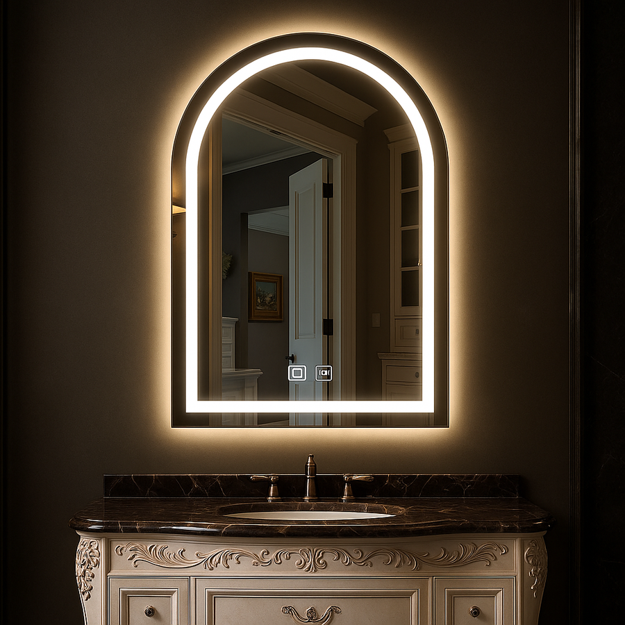Oglinda LED , 50x80cm, Iulius Touch Marcello, Sistem Dezaburire, Dimabila Oglinzi Marcello Default Title Alessandro Design