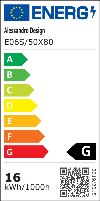 Oglinda LED Ovala 50X80cm, Velara Touch, Sistem Dezaburire, Dimabila, Lumina Rece 6000K