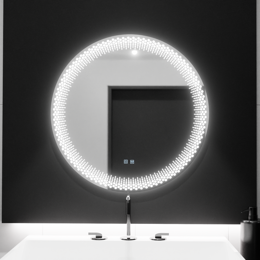 Oglinda LED Rotunda 60cm, Stellaire Touch, Sistem Dezaburire, Dimabila Oglinzi Korman E Default Title Alessandro Design